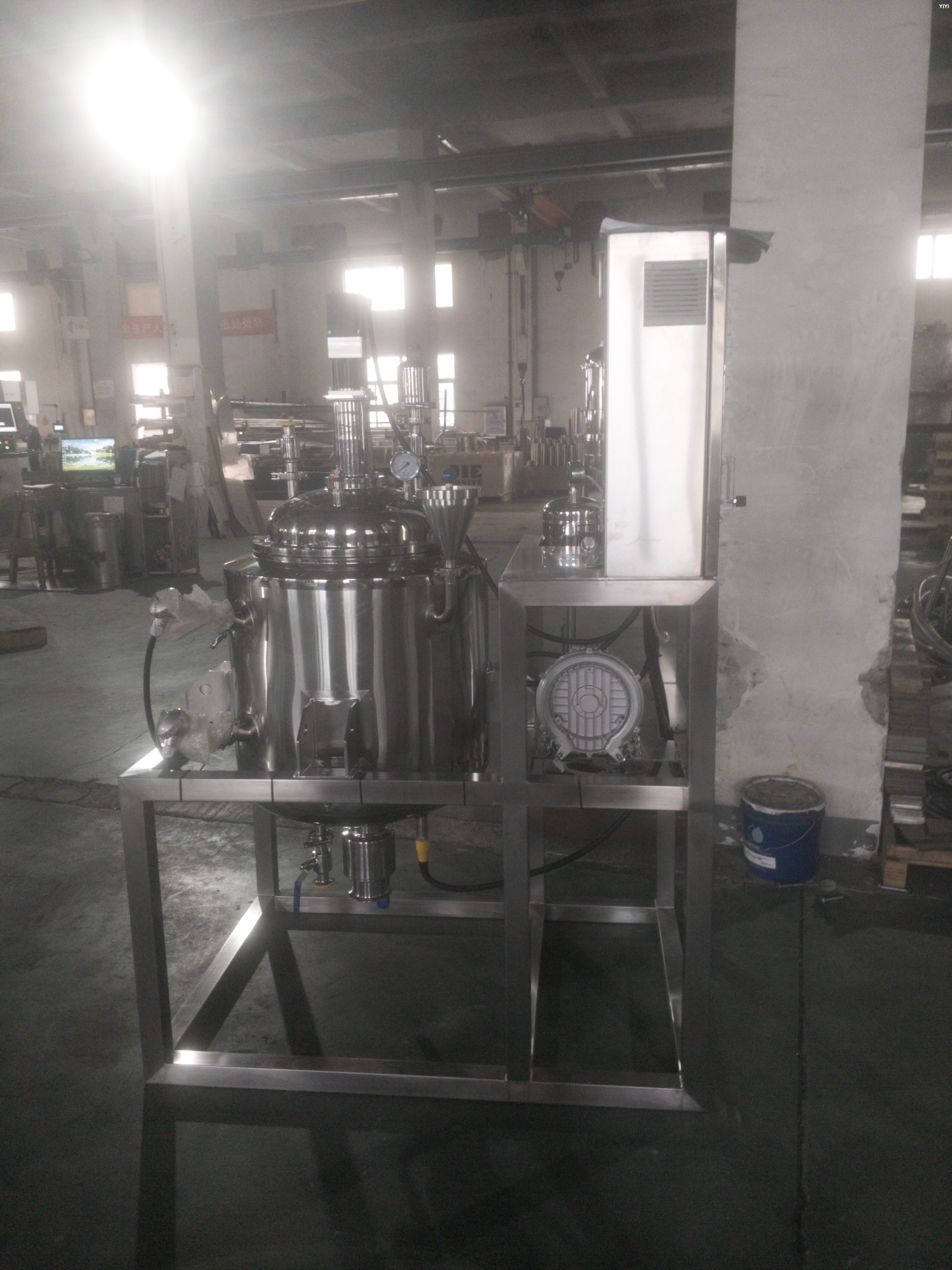 Fermentation Tank Conical Tanks with Jacket Mixing Tank Laboratory Use