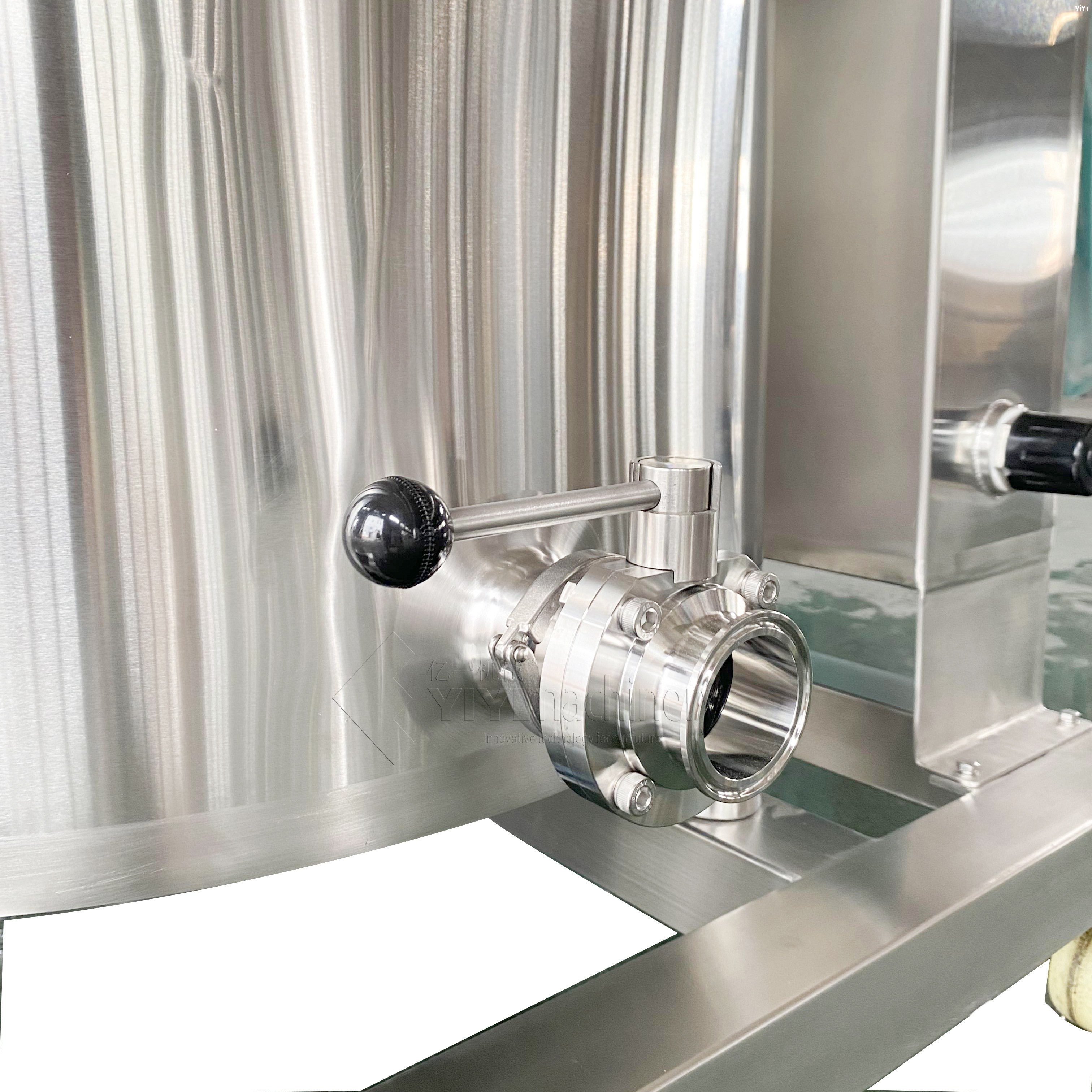 Stainless Steel Mixing And Storage Tanks Factory