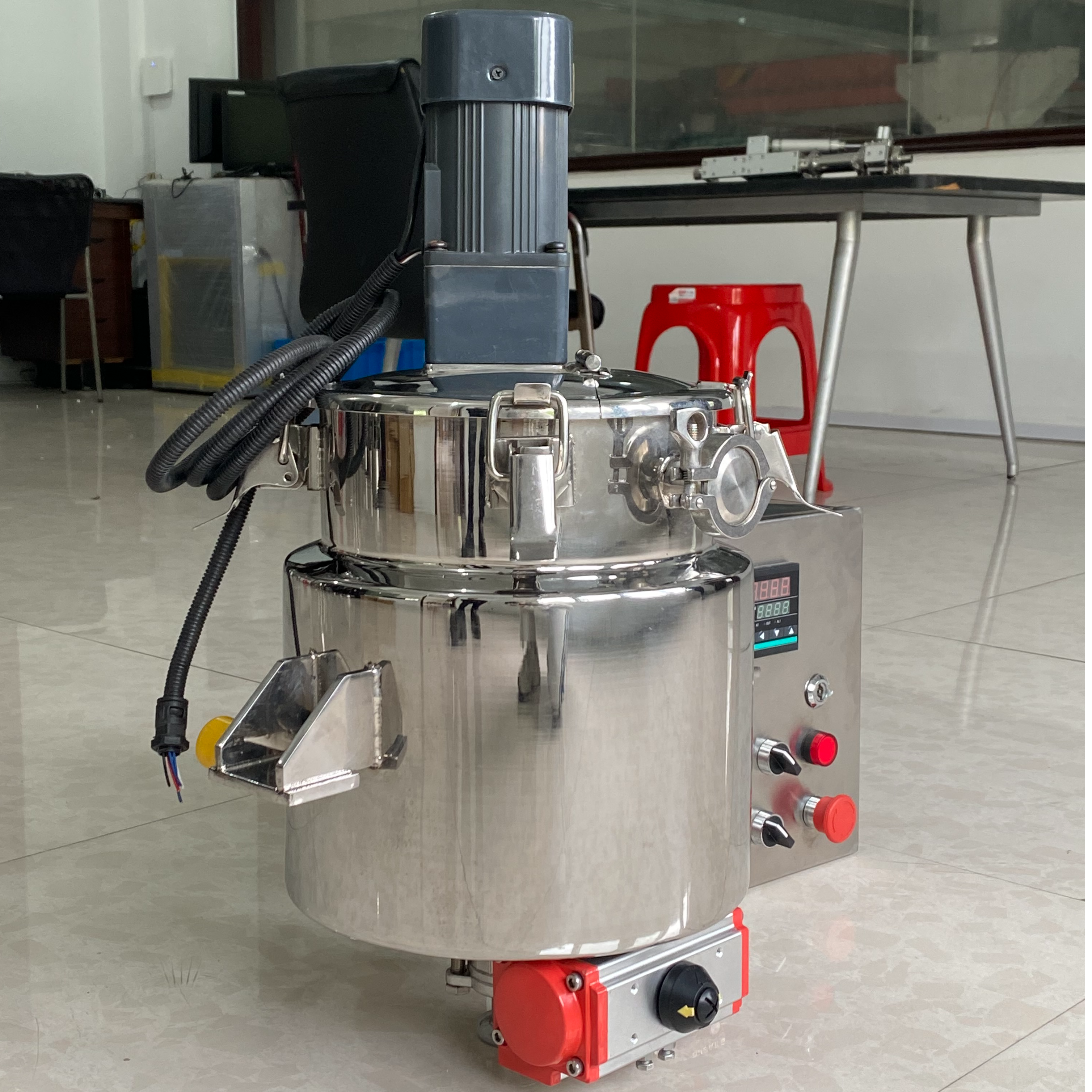30 50 Ltr Laboratory Reactor with Stirring Paddle Mixing Tanks