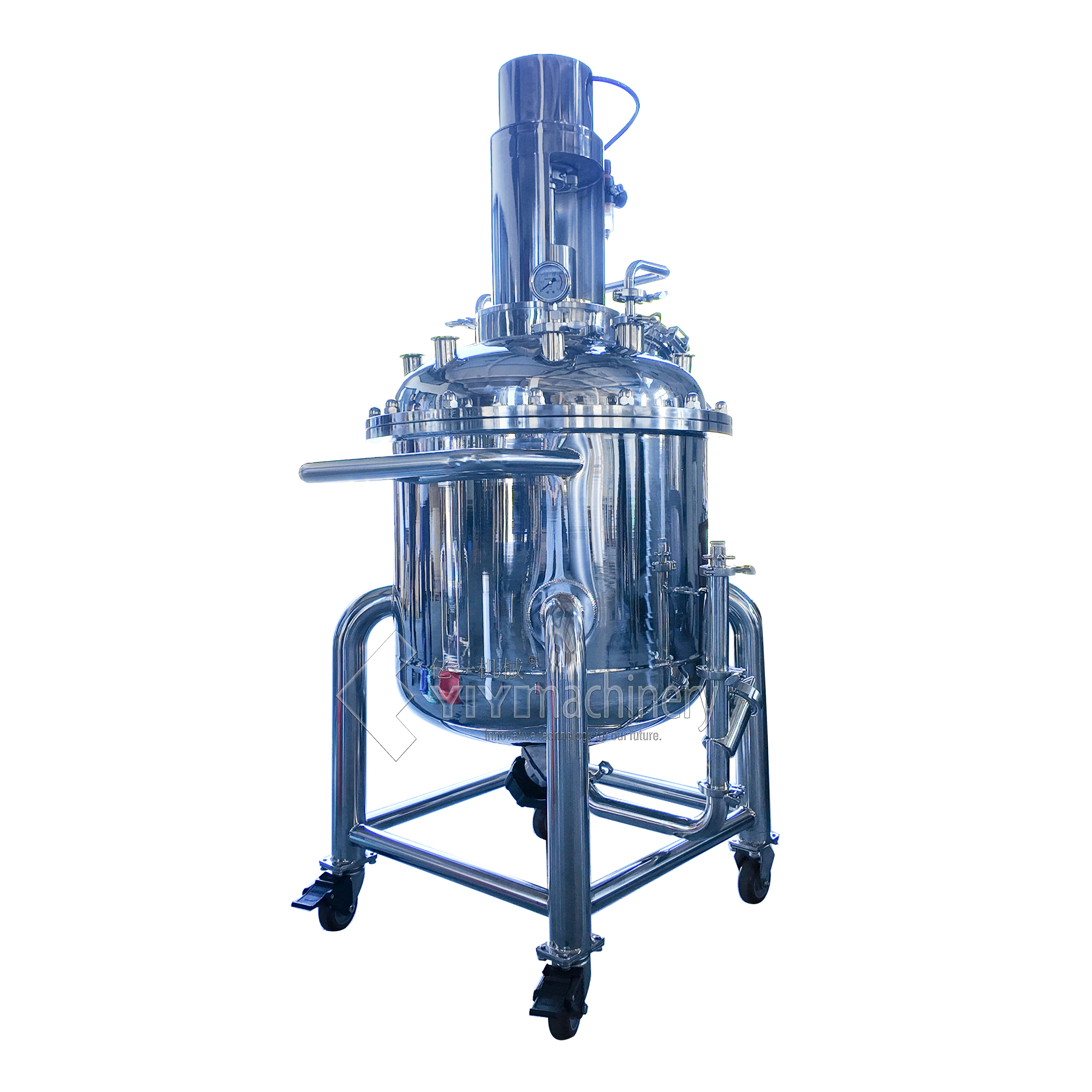 150L Mobile Stainless Steel Tank Tanks for Mixing Mixer