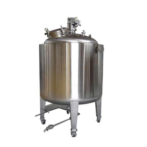 Stainless Steel Material Vacuum Emulsifying Mixer Ultrasonic Emulsifier Vacuum Mixing Tank With Agitator