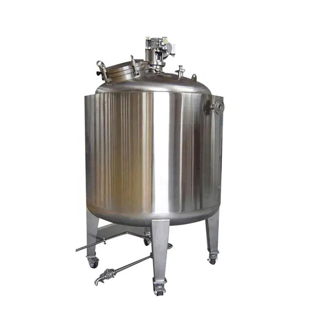 Stainless Steel Material Vacuum Emulsifying Mixer Ultrasonic Emulsifier Vacuum Mixing Tank With Agitator