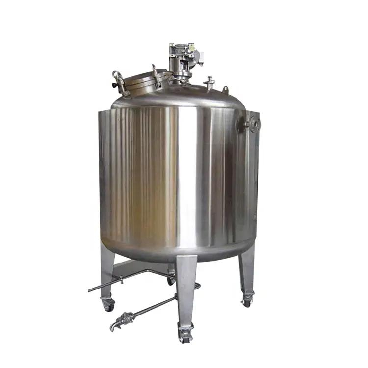 Stainless Steel Material Vacuum Emulsifying Mixer Ultrasonic Emulsifier Vacuum Mixing Tank With Agitator