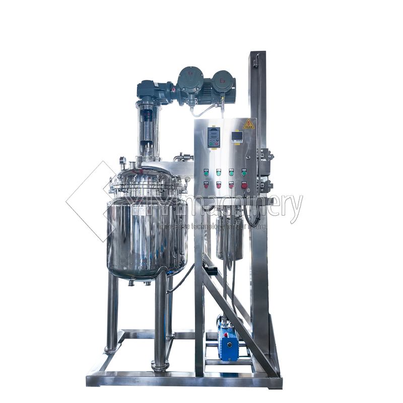 Mixing Equipment Vertical Tank Stainless Steel with Agitator Lift Type