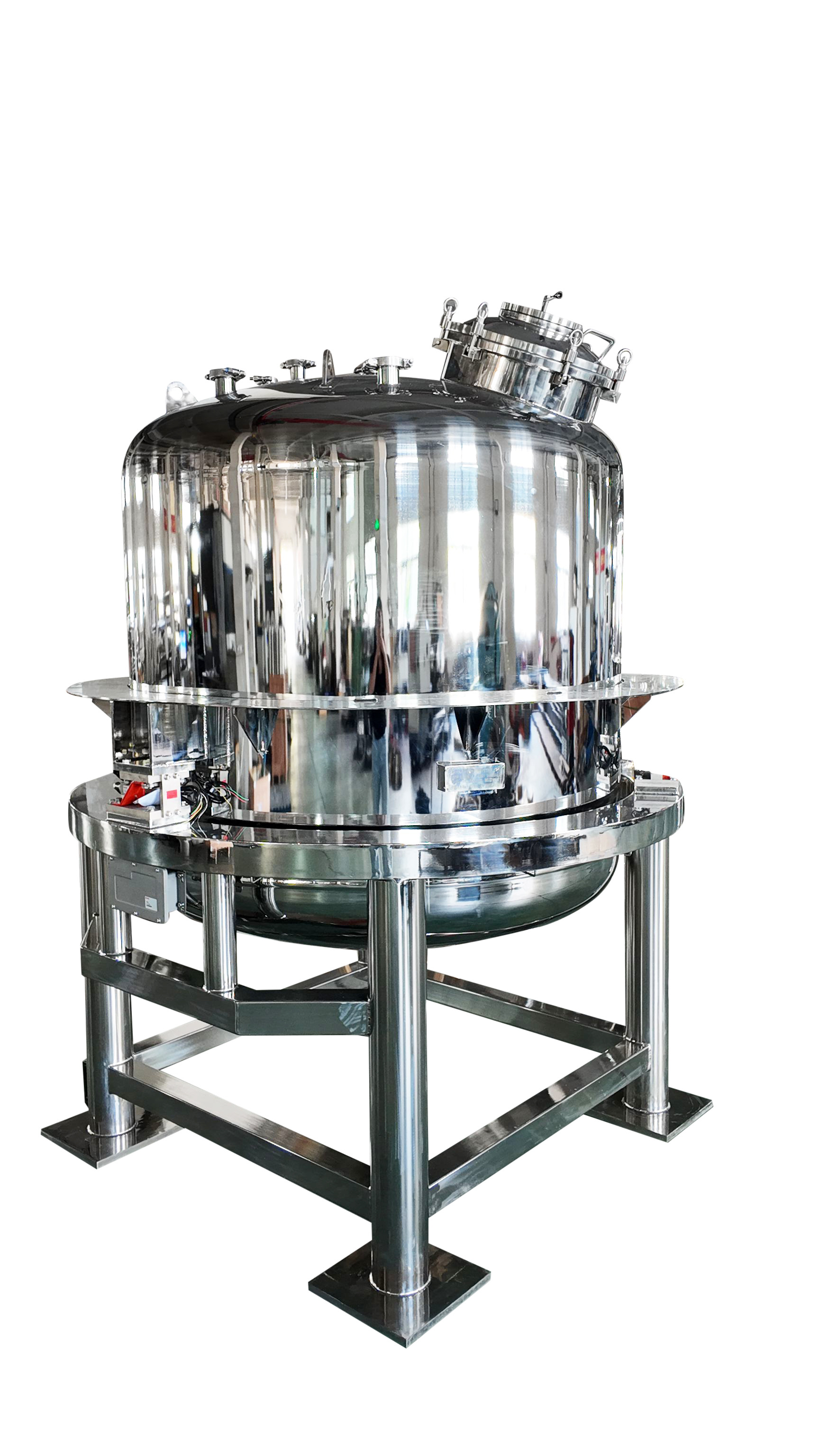 Stainless Steel 1500 Liter Metering Tank for Lithium Battery Production