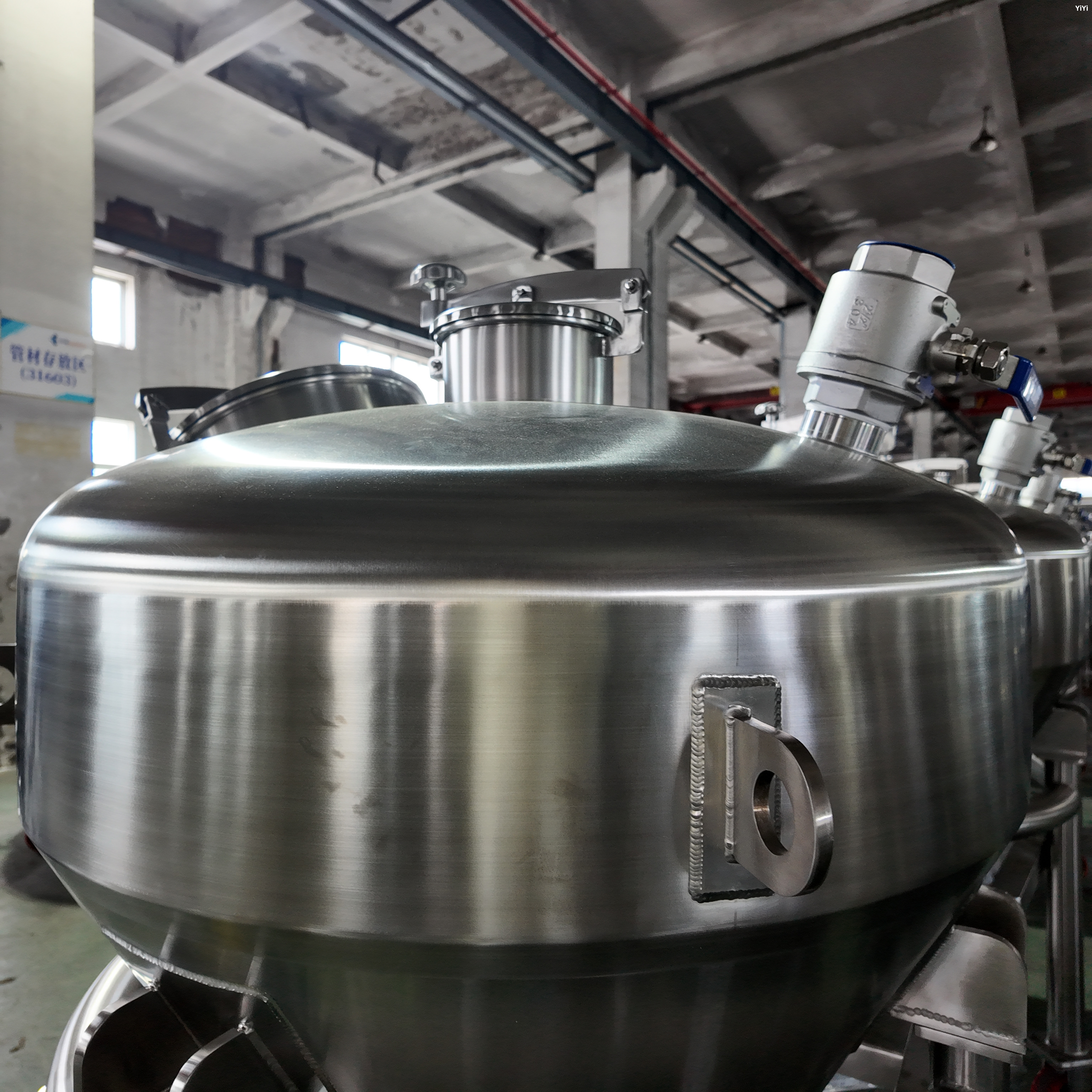 Stainless Steel IBC Turnover Hopper Silo for Powder Particles