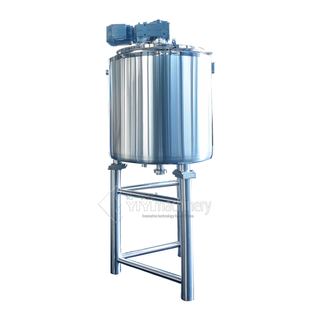 150L Sanitary Stainless Steel Stirrer Sugar Factory Sugaring Mixing Equipment Tank 