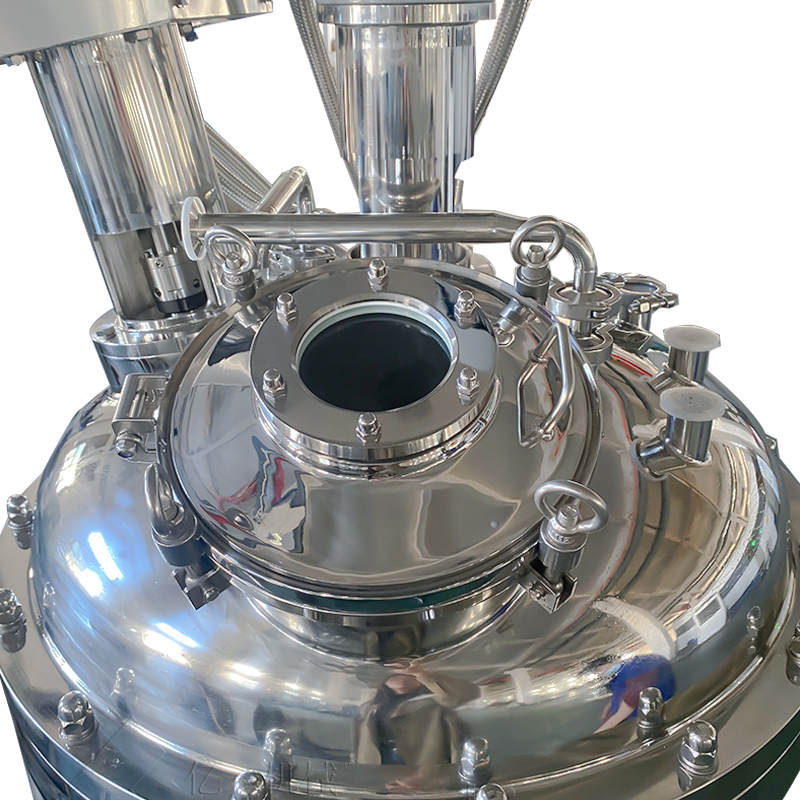 200L Industrial Preparation Bio Reactor Stainless Steel Electric Heating Chemical Jacketed Tops Tank