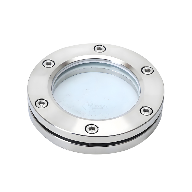 Sanitary Stainless Steel Welding Union Type Sight Glass Welding Connection Sight Glass for Welded Connection