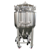 Beer Vessel Equipment Durable Stainless Steel Brewing Vessels for Commercial Use 600 L KG Conical Fermenters with Cooling Jacket Tank Takns