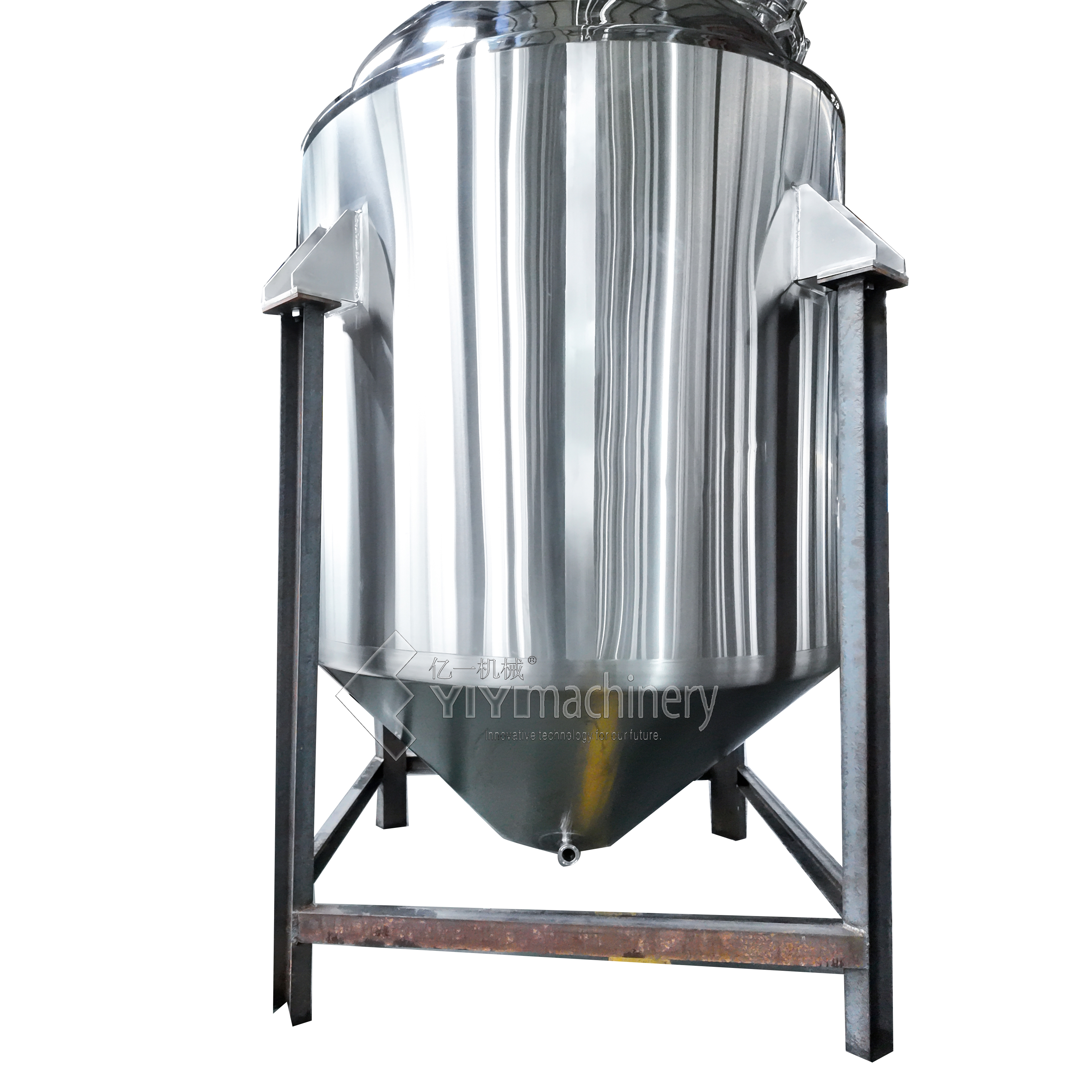 High Quality Stainless Steel Storage Mixing Tanks Concentration Vacuum Mixer Tank Equipment 