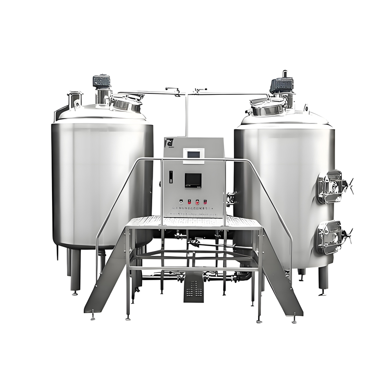 Saccharific System Draft Brewing Machine Automatic Beer Production Line Efficient Stainless Steel Tank Fermenters for Homebrewing
