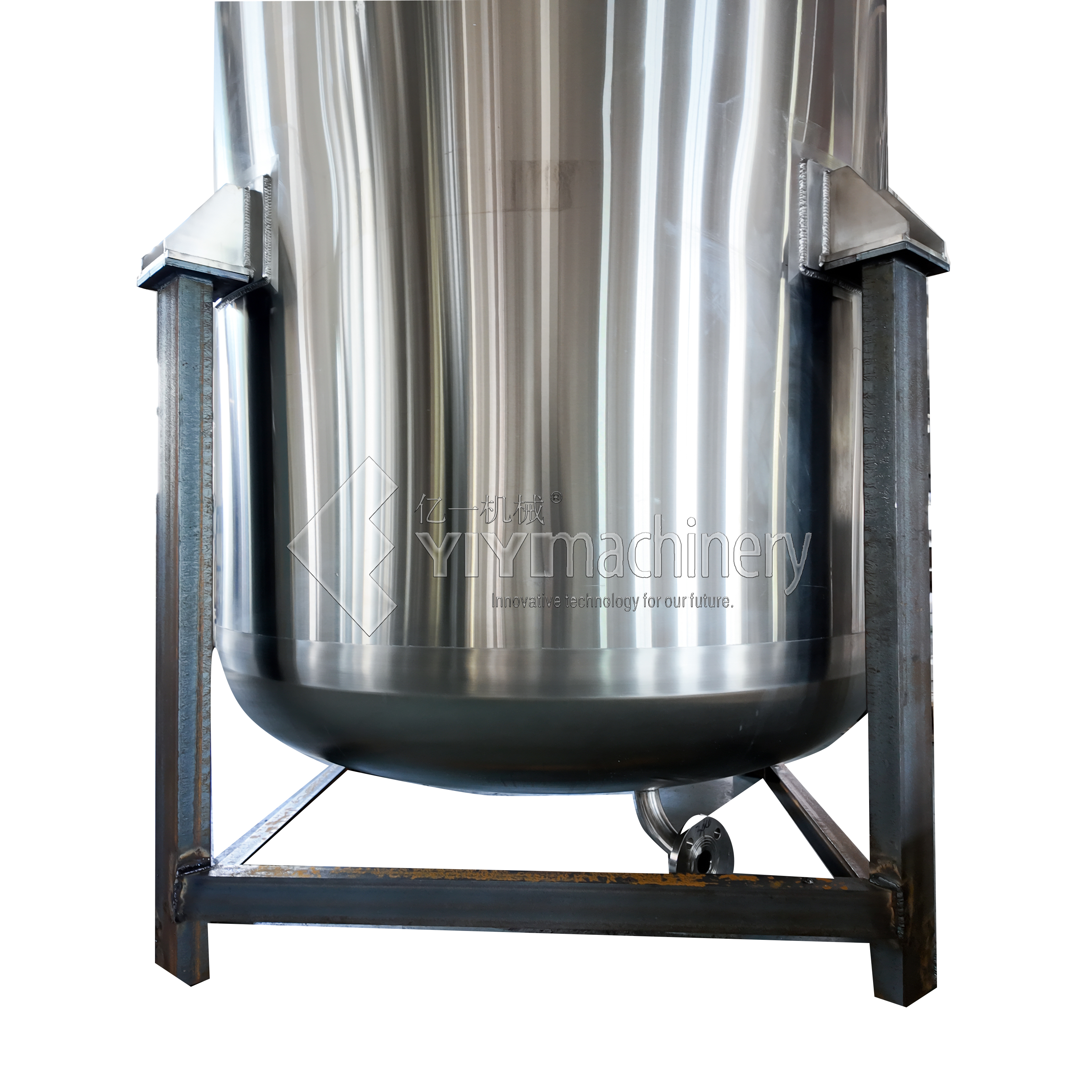 Custom-made Large Sauce Production Pot Made of Stainless Steel