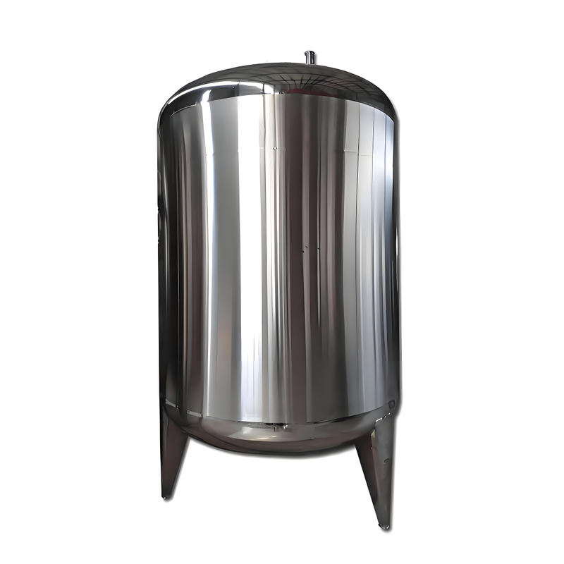 Vertical Stainless Steel Water Cosmetic Chemical Pressure Vessel Storage Tank Sanitary Food Grade Wholesale