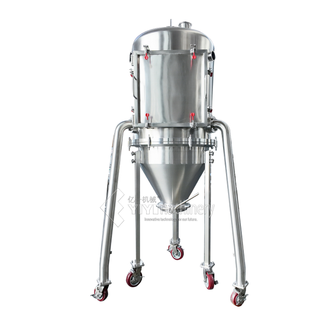 Mobile Stainless Steel Tanks 500 L Dust Powder Brewing Equipment Supplier Price Ss Tank