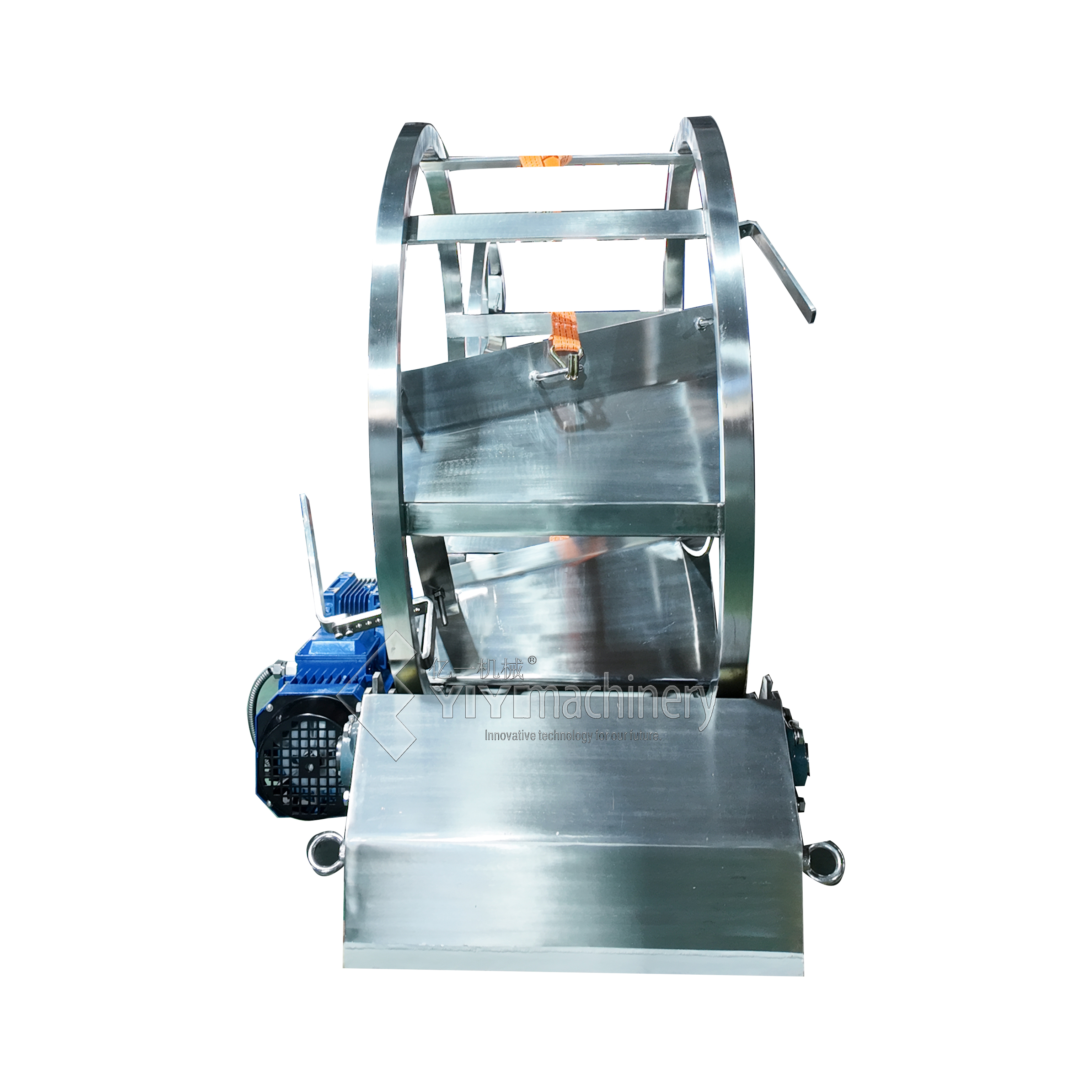 Roller Rack Suitable for Testing Stainless Steel Oil Drum Tank