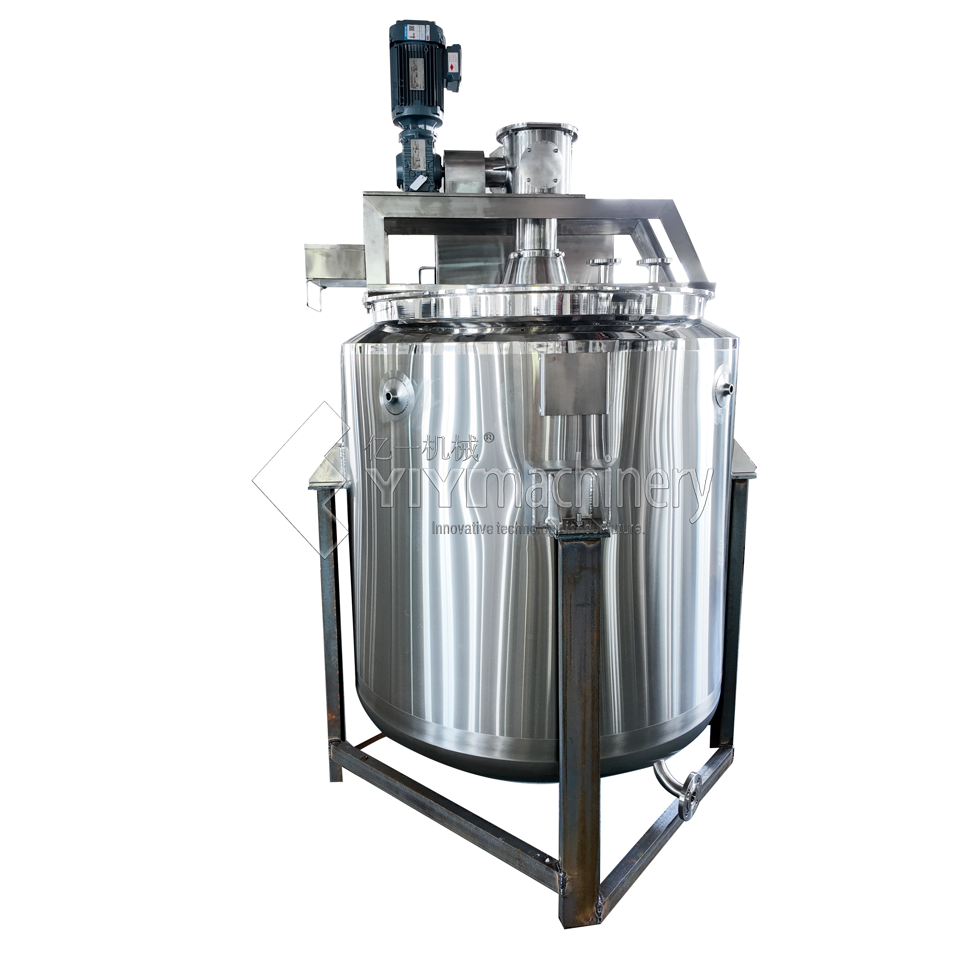 Custom-made Large Sauce Production Pot Made of Stainless Steel