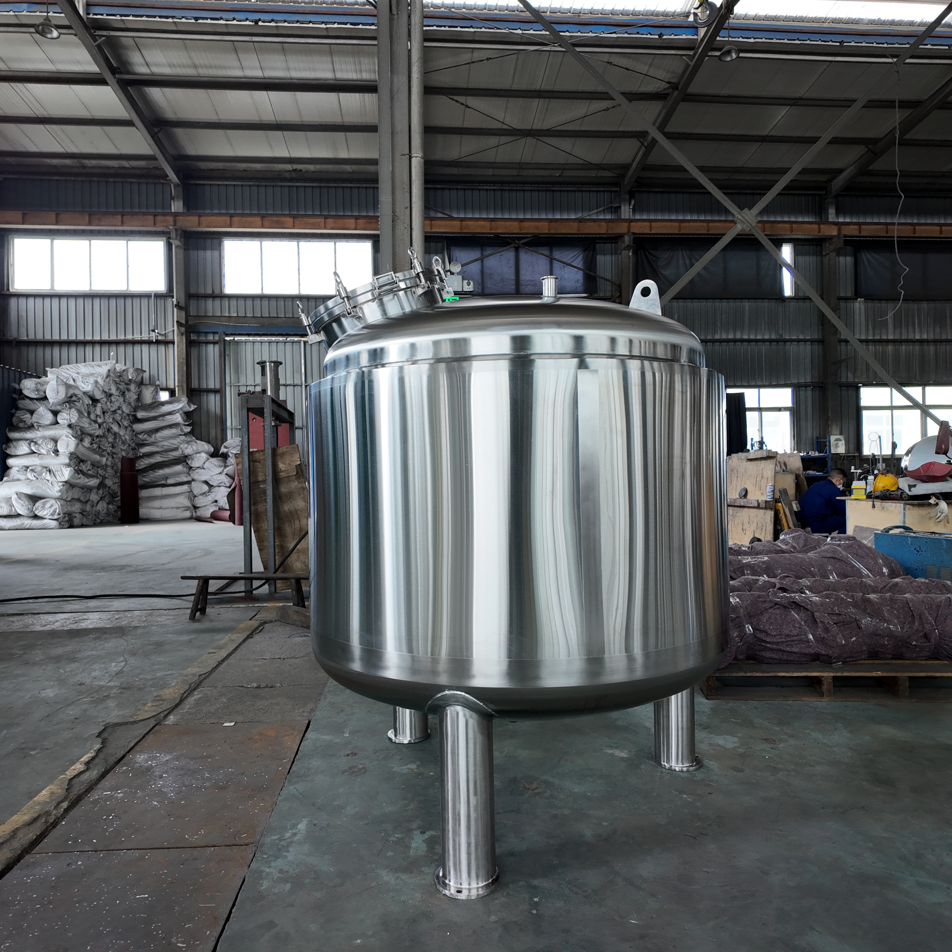 1000 10000 Ltr Stainless Steel Storage Vessel for Oil Tank Tanks