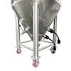 Beer Vessel Equipment Durable Stainless Steel Brewing Vessels for Commercial Use 600 L KG Conical Fermenters with Cooling Jacket Tank Takns