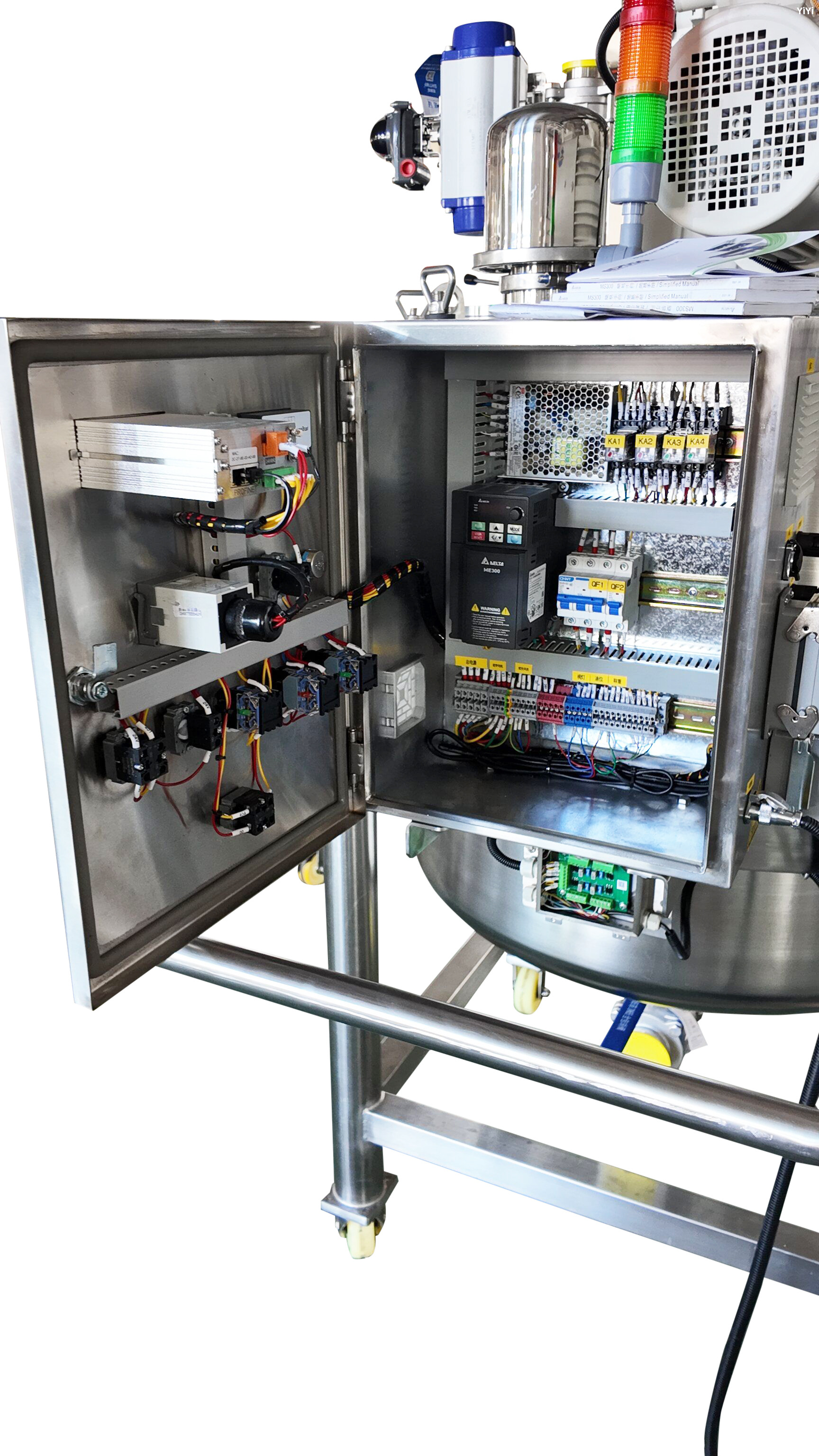 600 Liter Transfer Tank Equipped with Stirrer Heating