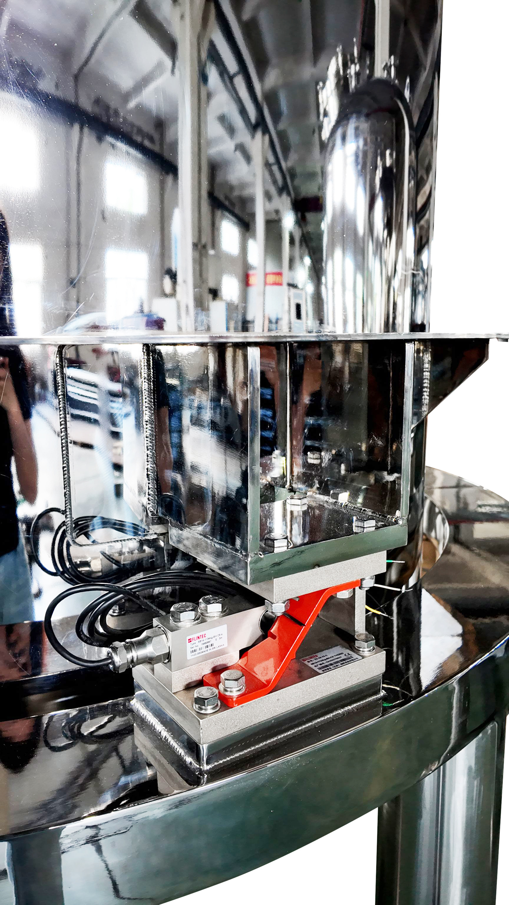 Stainless Steel 1500 Liter Metering Tank for Lithium Battery Production