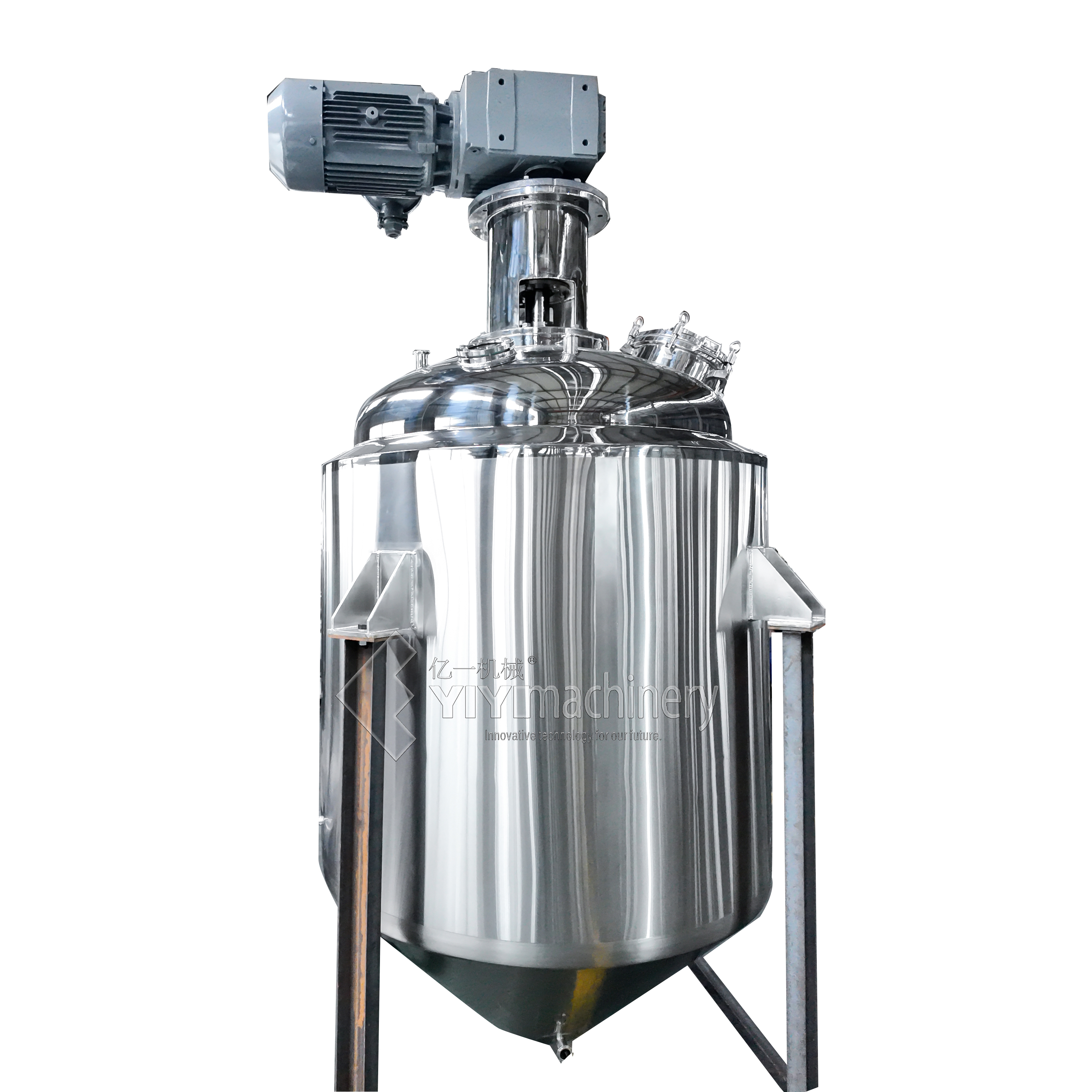 High Quality Stainless Steel Storage Mixing Tanks Concentration Vacuum Mixer Tank Equipment 