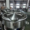 Stainless Steel IBC Turnover Hopper Silo for Powder Particles