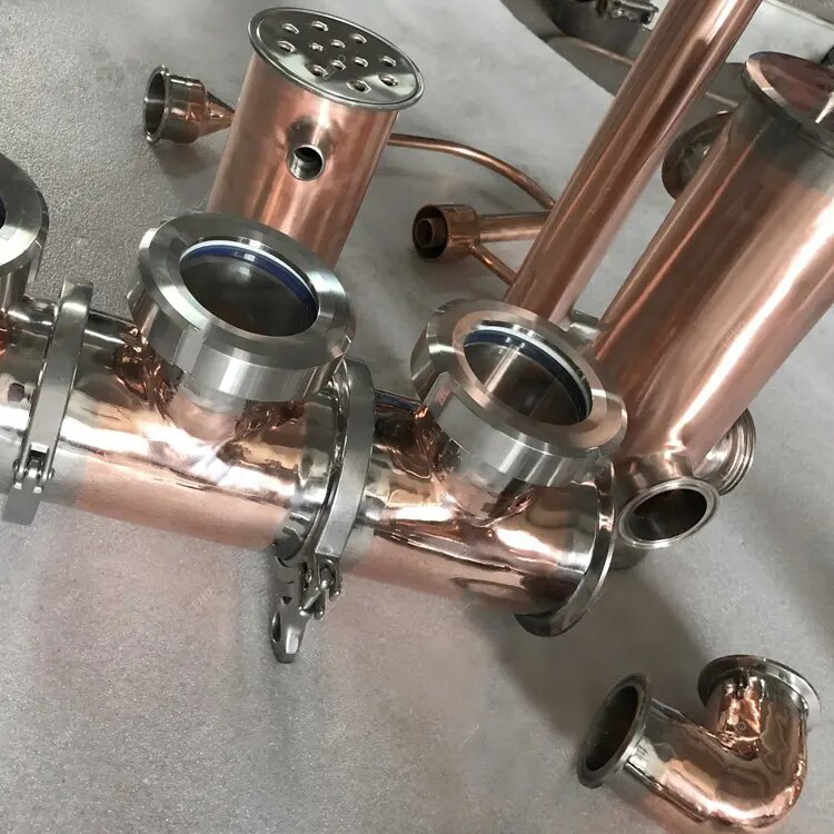 Stainless Steel Copper Reflow Moonlight Alcohol still Distills Tank Steaming Equipment Tanks