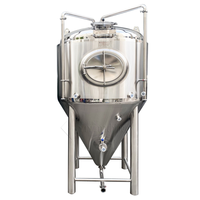 Stainless Steel Tank Isobaric Fermenting Equipment Beer Fermentation Tanks for Sale with Cooling Jacket 500L 1000L 3000L