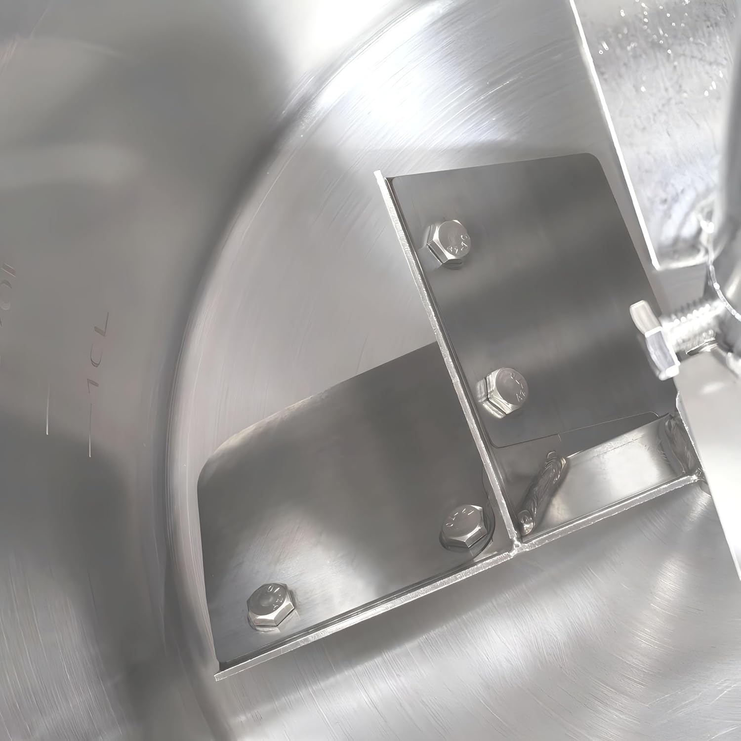 Food Mixer Stainless Steel For Cooking Agitator Pot Seasoning Bottom Soup Sauce Stirrer