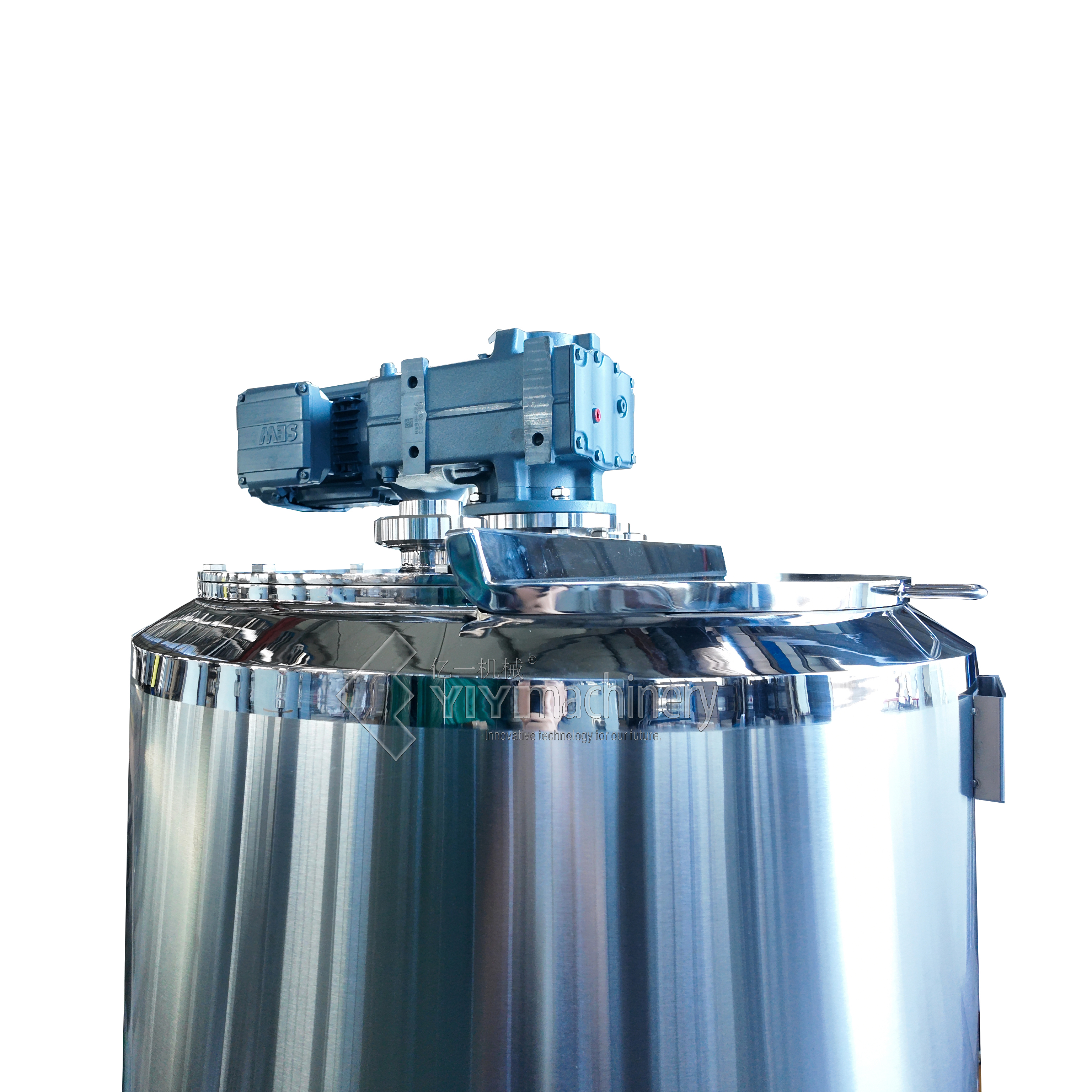 150L Sanitary Stainless Steel Stirrer Sugar Factory Sugaring Mixing Equipment Tank 