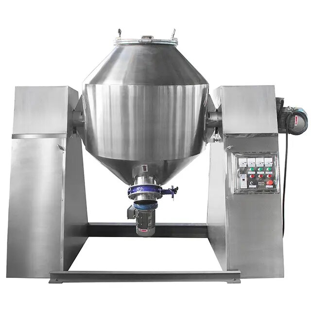 Stainless Steel Custom Made Double Cone Powder Mixer Blender Mixing Tank