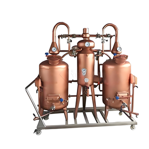 Industrial Alcohol Distillation Equipment Continuous still Distillate Receiver Stainless Steel Pot Distilling Equipment Manufacture