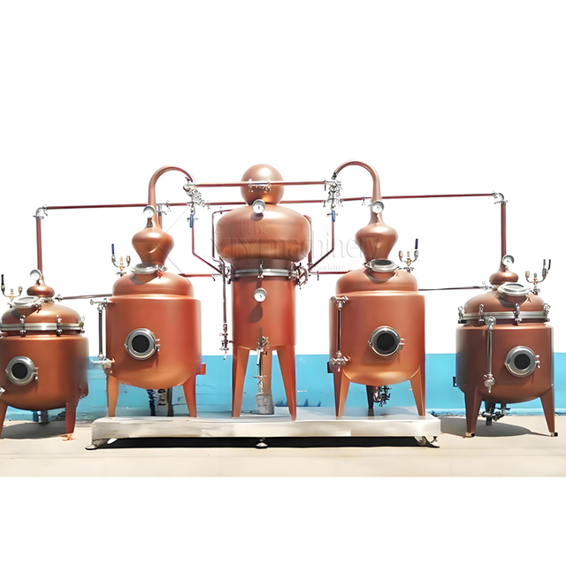 Distillation Column with Rectification Electric Heating Distill Alcohol Distiller Equipment for Distilling Factory