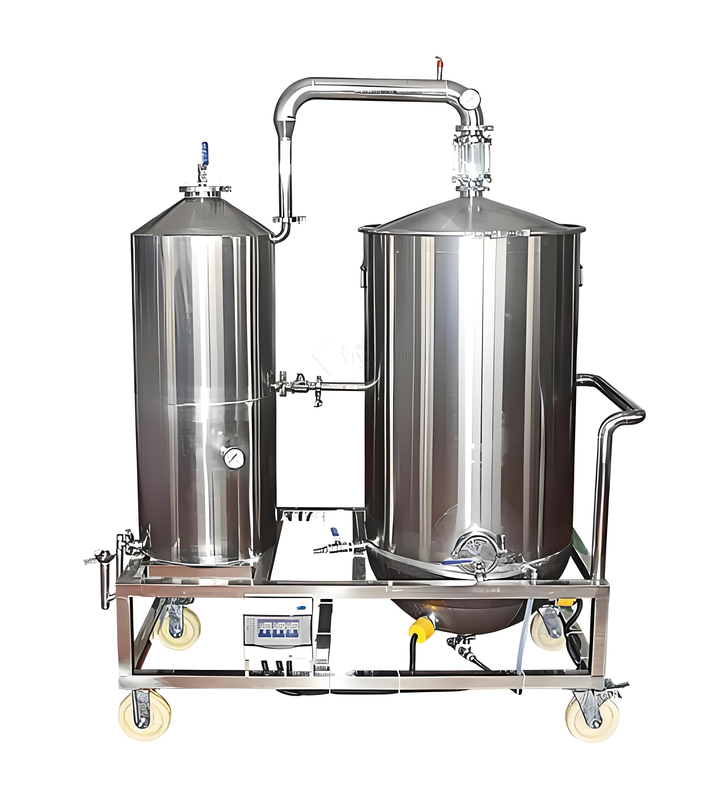 Automatic 50L 100L 200L Food Industry Portable Small Sized Cleaning System CIP Clean Systems Machine
