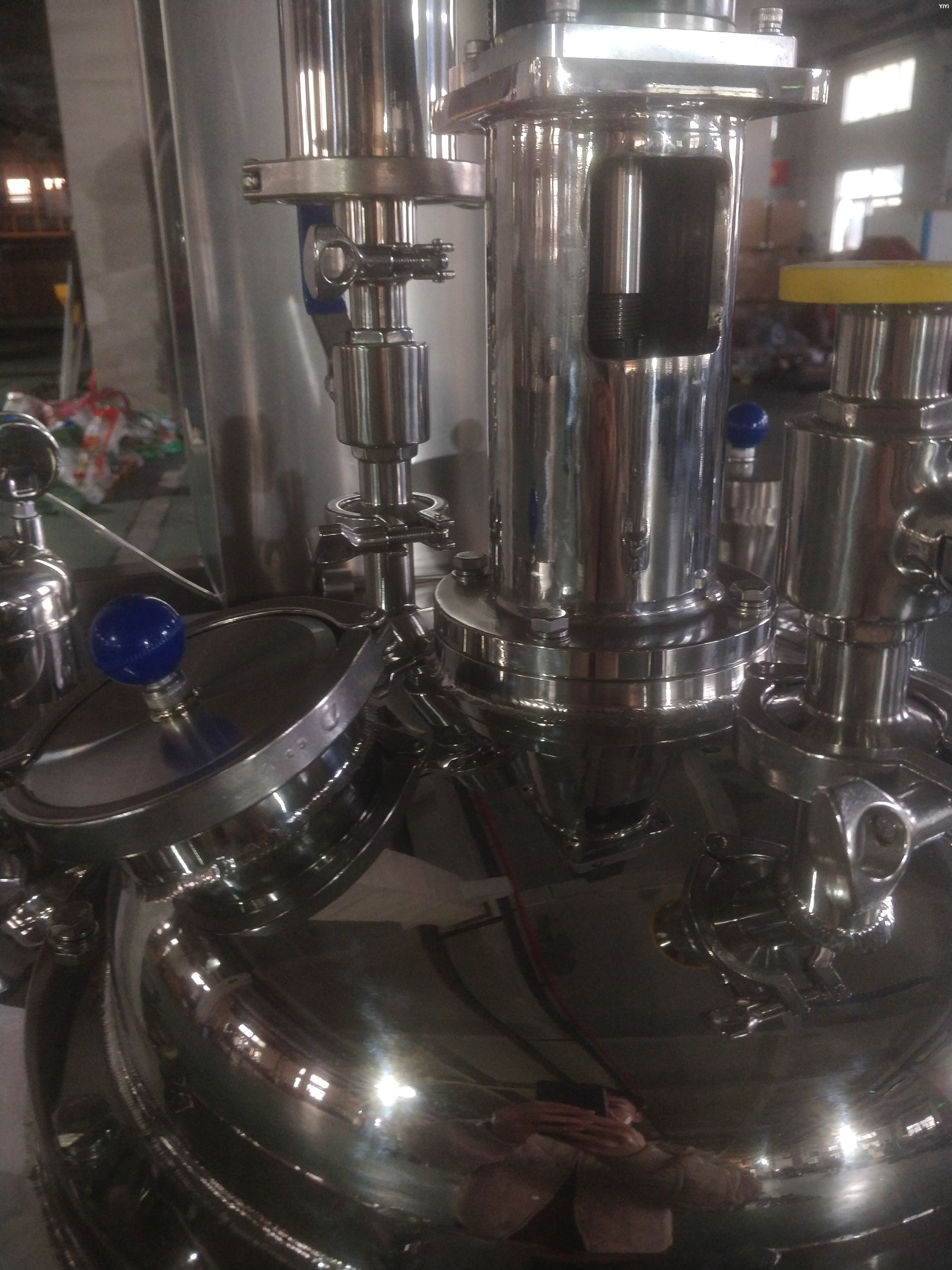 Fermentation Tank Conical Tanks with Jacket Mixing Tank Laboratory Use