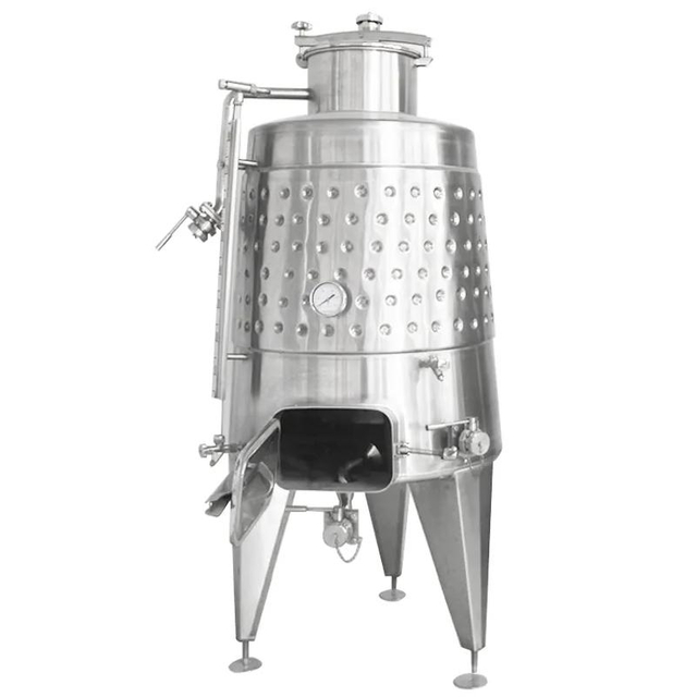 Large Steel 500L Floating Lid Wine Inox Fermentation Tank for Wine